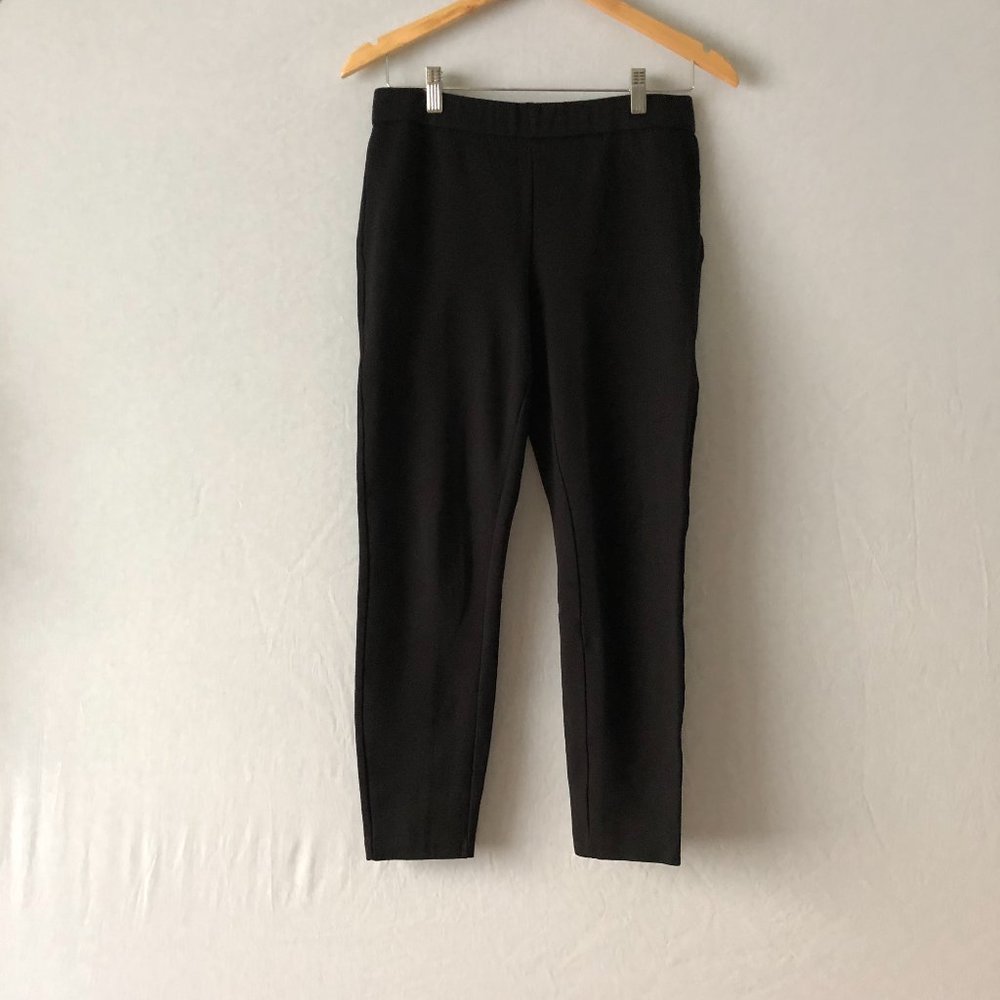 J. Crew Black Pixie Pants Size M - image 6